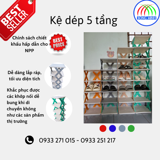 Kệ nhựa để giày dép đa năng Kệ nhựa để giày dép đa năng