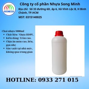 Chai nhựa HDPE
