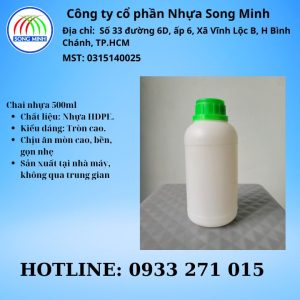 Chai nhựa HDPE