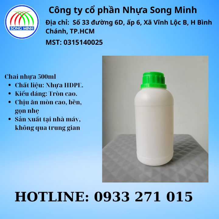 Chai nhựa HDPE (4) Chai nhựa HDPE