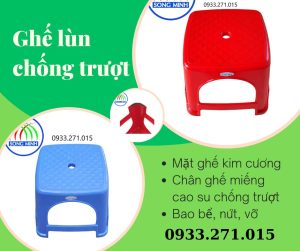 Ghế lùn chống trượt