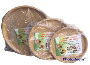 Mâm nhựa giả tre