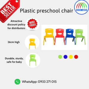Plastic preschool chair