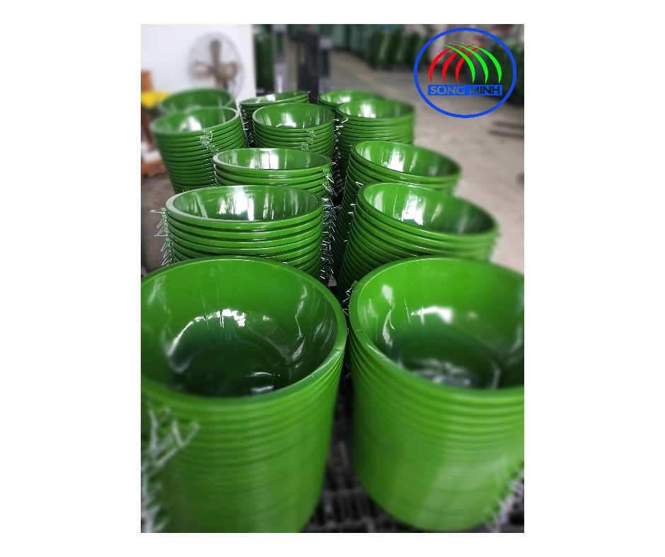 xưởng sản xuất thau nhựa