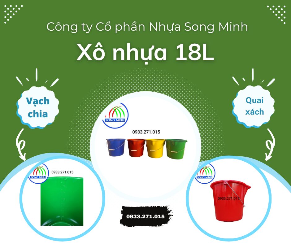 xô 18l pha thuốc cho máy bay nông nghiệp