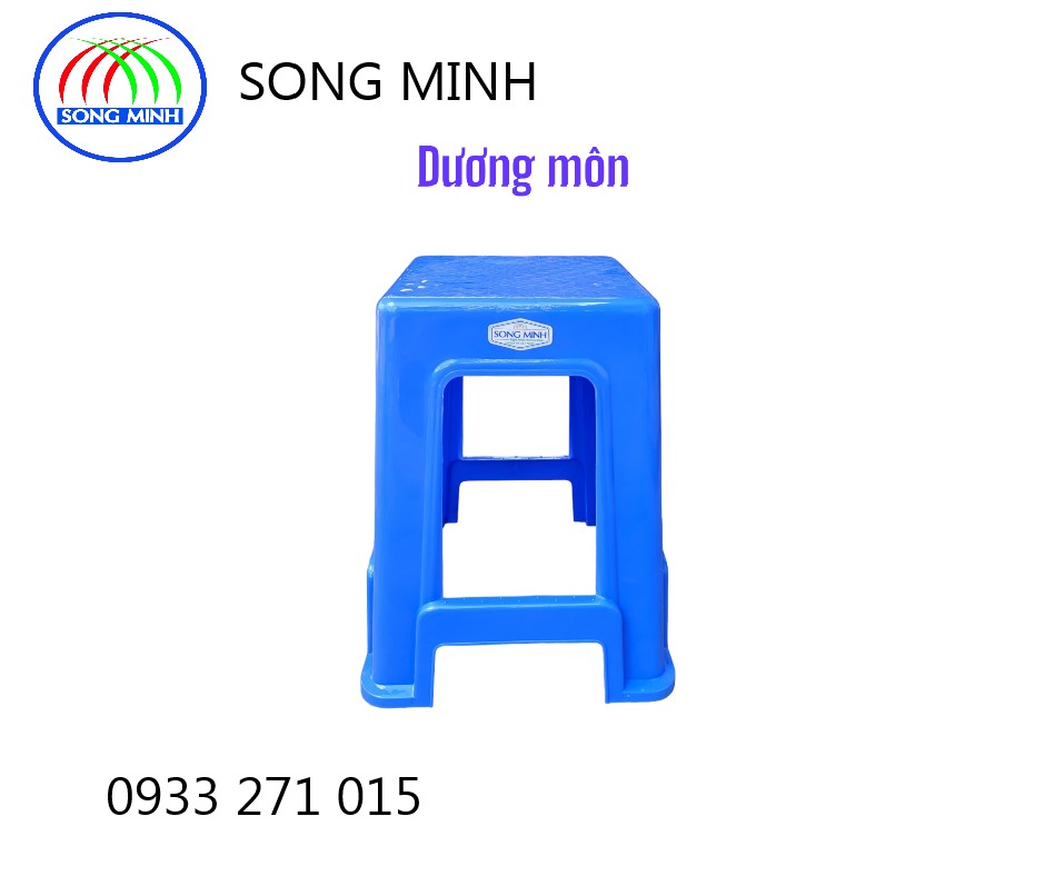 Ghế nhựa Song Minh khung ghế cứng cáp