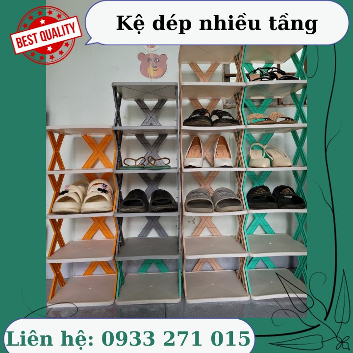 kệ dép 5 tầng