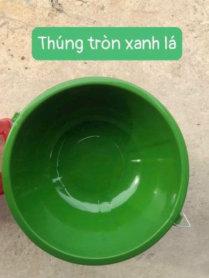 Thúng tròn xanh lá