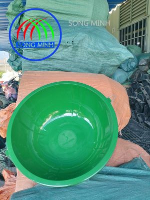 Thau rải phân màu xanh